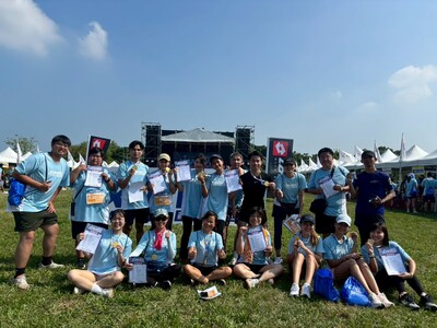 健行科大25名跨國師生參加「2025新屋馬拉松」 以行動賀教師節圖片